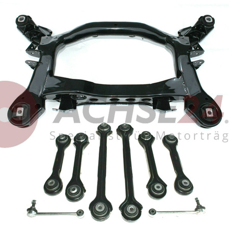 BMW 1 & 3 Serie E81 E82 E87 E90 E91 E92 E93 Hinterachse Achsträger Achse hinten Achskörper + Querlenker