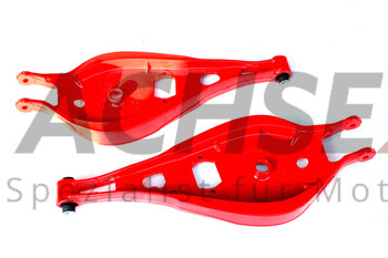 BMW 3 E46 Original Federlenker Querlenker hinten Aluminium ROT gepulvert