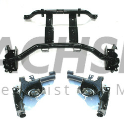 Fiat Panda 169 4x4 2003-2016 Hinterachse Achsträger Achse hinten Achskörper + Achsschenkel