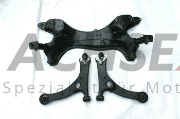 NEUTEIL für Toyota RAV4 2 2000-2005 Motorträger Achsträger Fahrschemel vorne + Querlenker
