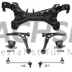 VW Sharan Ford Galaxy Seat Alhambra Motorträger Achsträger Vorderachse Pulverbeschichtet + Querlenker