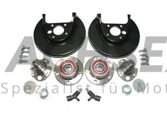 NEU Radnabe Radträger für VW Golf IV 4 Bora New Beetle | Audi A3 | Skoda Octavia | Seat Leon Toledo Hinten Links + Rechts