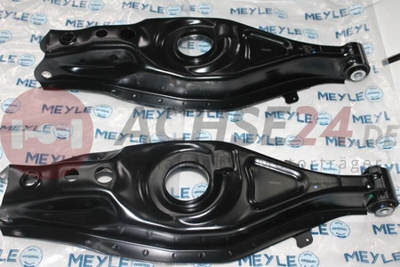 NEUTEIL für Mercedes W124, W210, 190 W201, W202, W203, W208, W209, R170, R171 Federlenker Querlenker Hinterachse Achsschenkel Schwingarm SET 2 St. von Meyle