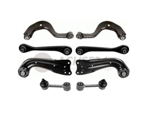 LEMFÖRDER KRAFT NTY Querlenker Streben Reparatursatz für Hinterachse VW Golf 5, Passat 3C, Touran | Audi A3 8P, TT