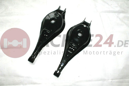 2st. BMW 3 E36 Original Federlenker Querlenker hinten L+R ohne Buchsen - gepulvet