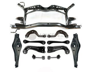 VW Golf V 5 | Audi A3 8P TT | Skoda Octavia II Hinterachse Achsträger Achse hinten Achskörper + Federlenker ORG + Querlenker NEU