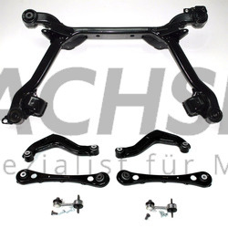 Audi A4 8E B6 B7 Hinterachse Achsträger Achse hinten Achskörper + Querlenker