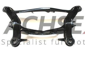 MERCEDES BENZ 190 W201 Hinterachse Achsträger Pulverbeschichtet + Buchsen