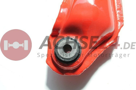 AUDI 80 B4 Motorträger Achsträger Achse ROT Pulverbeschichtet 12mm