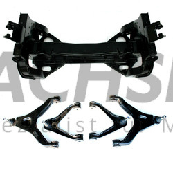 Iveco Daily III IV V VI 3 4 5 6 Motorträger Achsträger Vorderachse Pulverbeschichtet Bj. 1999-2014 + Querlenker