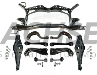 VW Tiguan 5N | Audi Q3 Hinterachse Achsträger Achse hinten Achskörper + Querlenker NEU