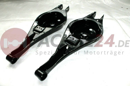 2st. BMW 3 E36 Original Federlenker Querlenker hinten L+R ohne Buchsen - gepulvet